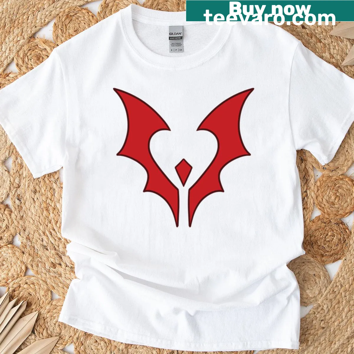 Cartoon graphic T-shirt featuring She-Ra and the Horde — on a men's t-shirt