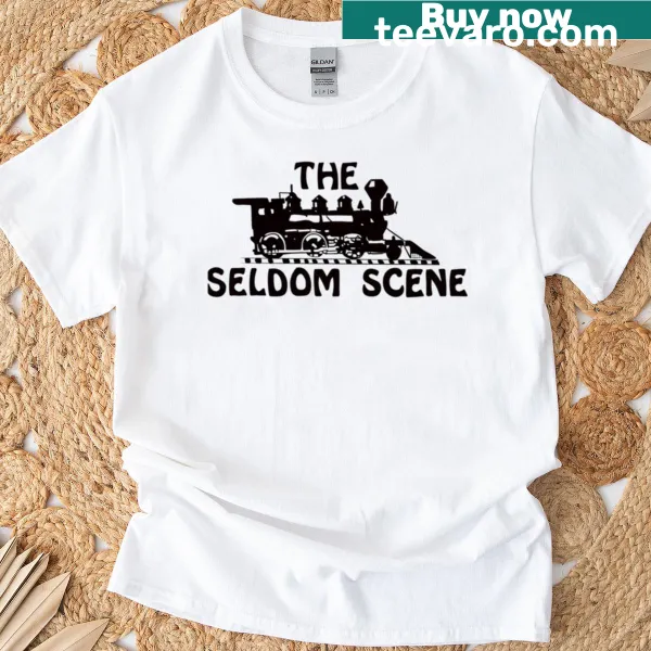 Simple logo T-shirt representing The Seldom Scene band