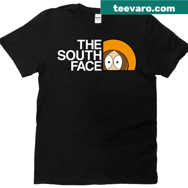 Minimalist South Face 6 t-shirt featuring sleek silhouette design