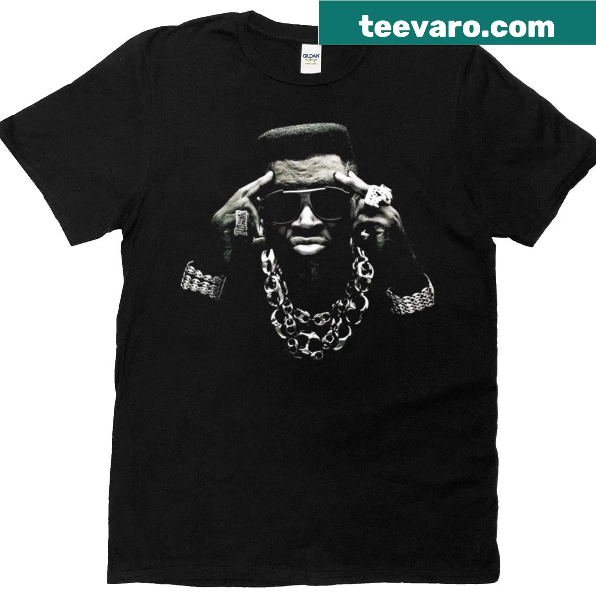 T-shirt featuring classic design honoring Tim Dog's music legacy — on a men's t-shirt
