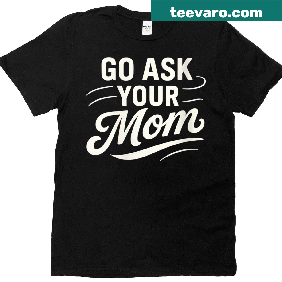 Retro T-shirt with a funny dad quote, designed for women. — on a men's t-shirt