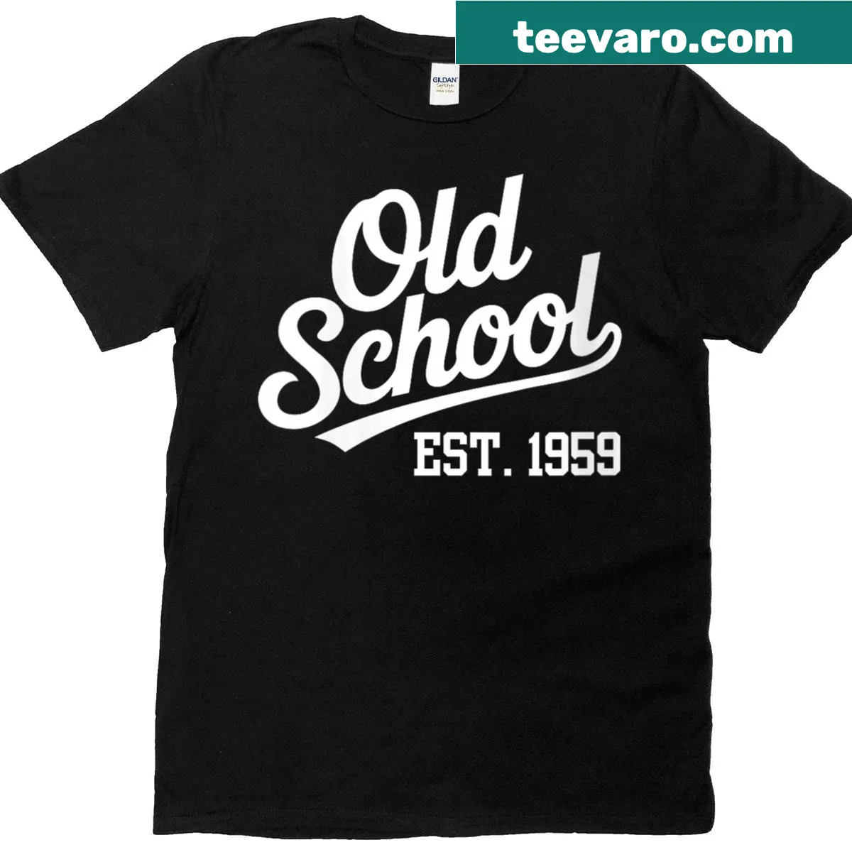 Vintage T-shirt celebrating the year 1959 for women. — on a men's t-shirt