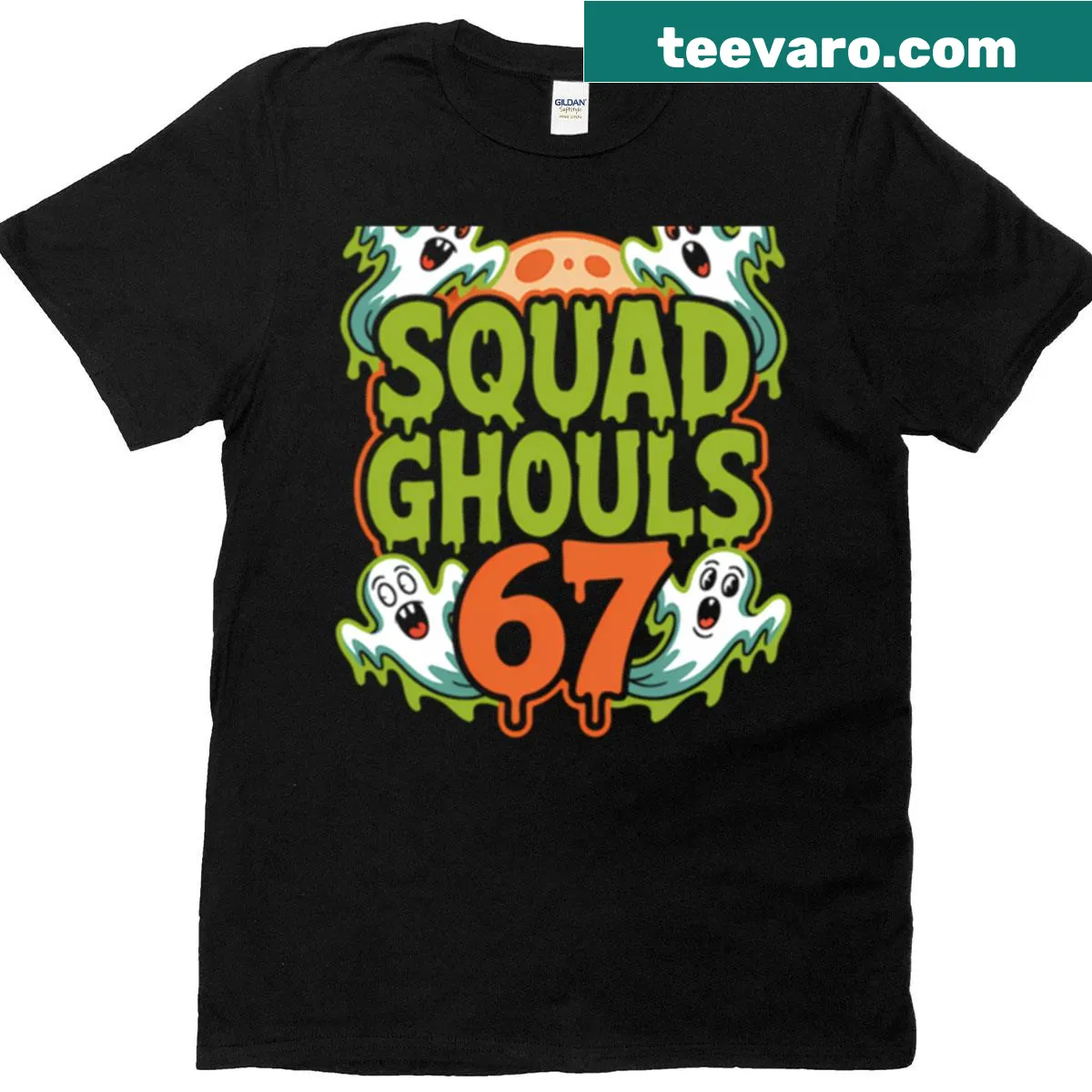 Illustrated T-shirt featuring At The Gates artwork — on a men's t-shirt
