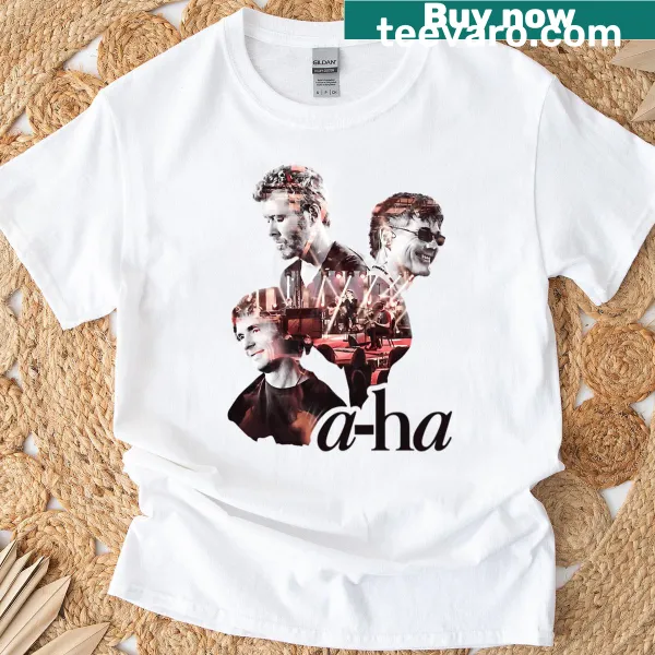 Vintage-style A-ha Band T-shirt featuring classic design