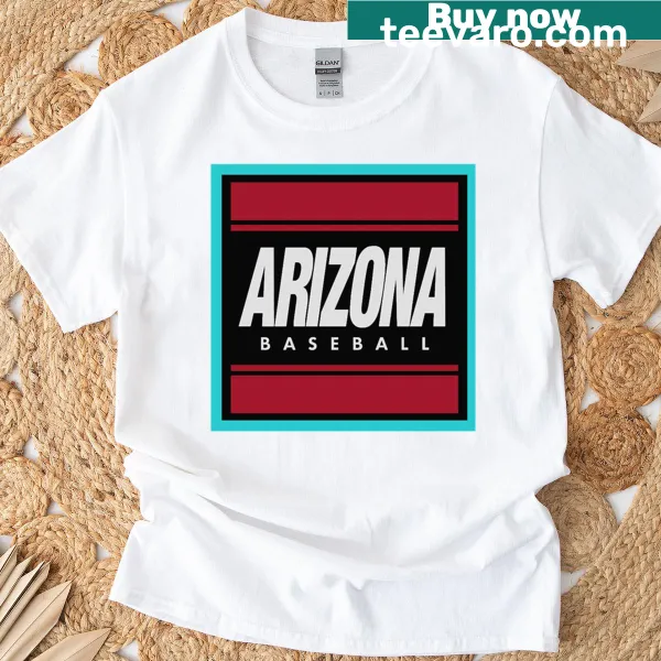 Arizona Diamondbacks artistic logo T-shirt for fans