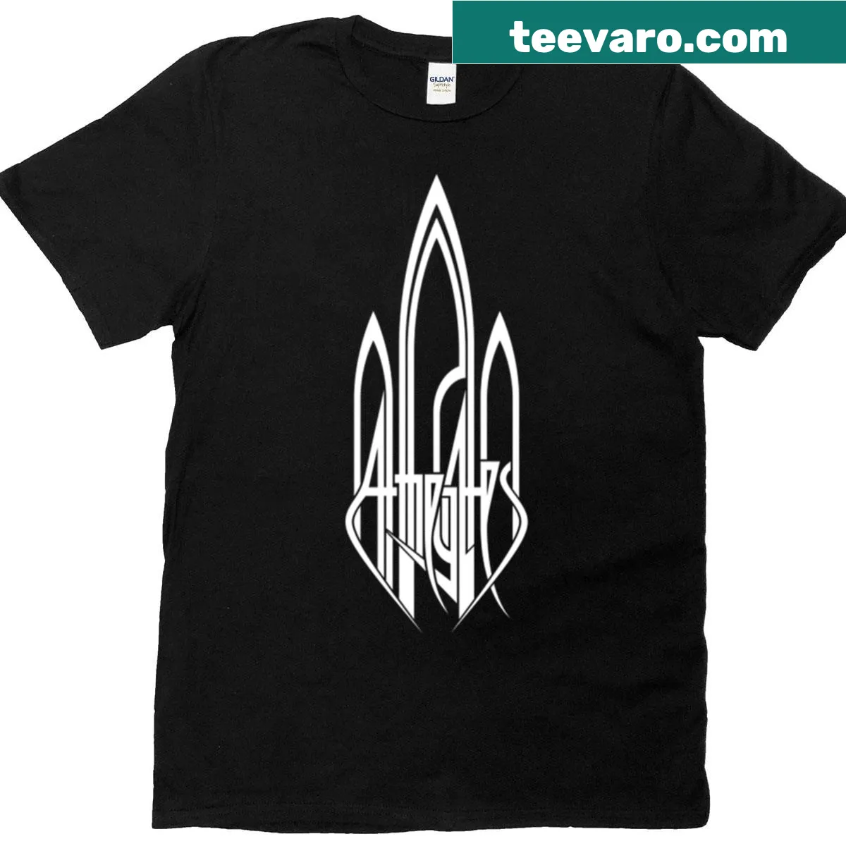 Graphic T-shirt inspired by At The Gates band — on a men's t-shirt