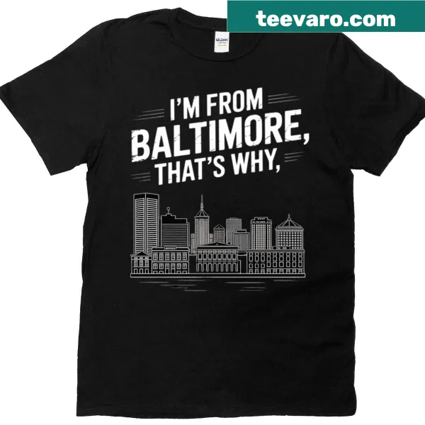 Funny Baltimore basketball graphic tee