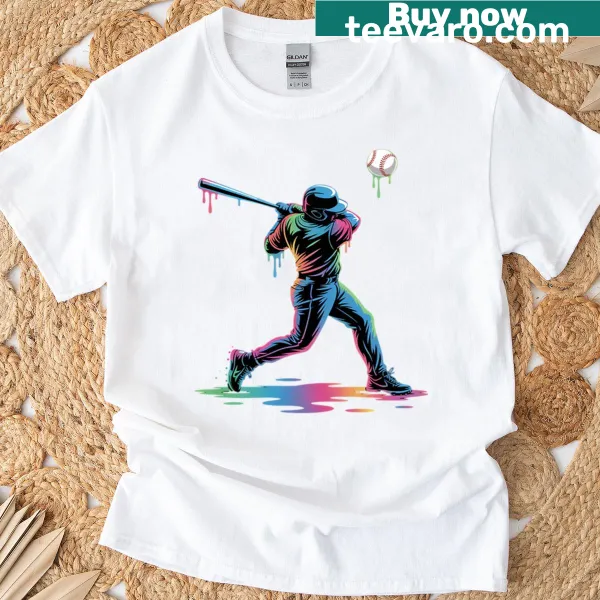 Baseball support graphic T-shirt