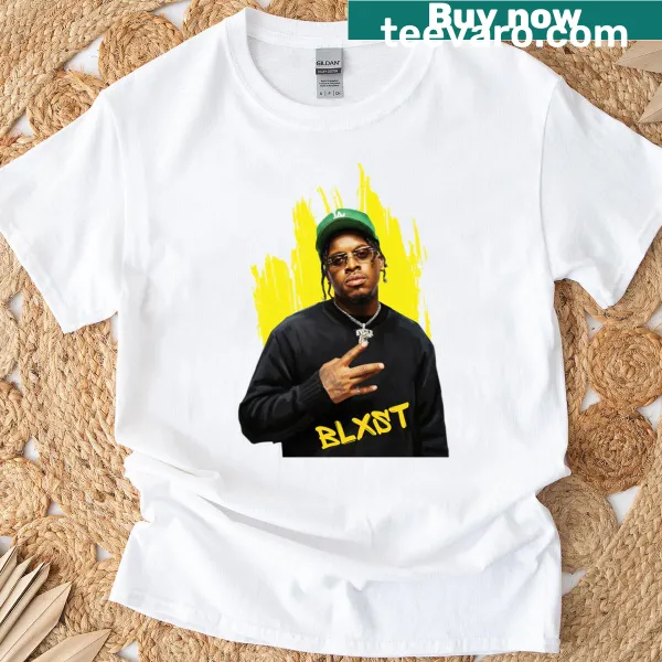 Creative paint effect and sticker design inspired by Blxst