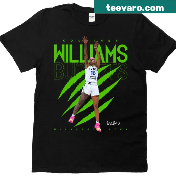 Courtney Williams T-shirt with stylish name design