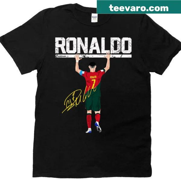 Cristiano Ronaldo Portugal farewell T-shirt design