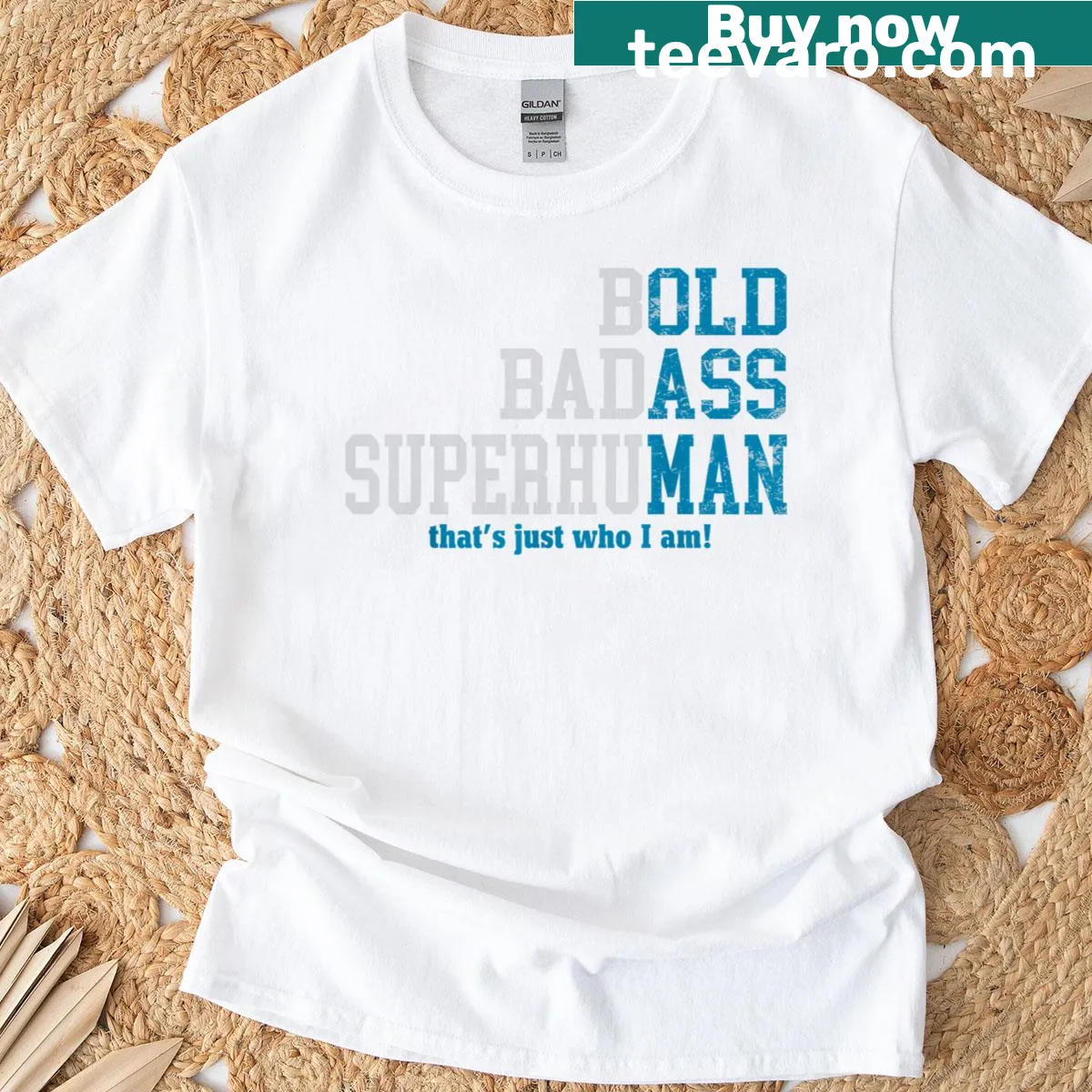 Humorous old man saying on a birthday-themed dad t-shirt — on a men's t-shirt