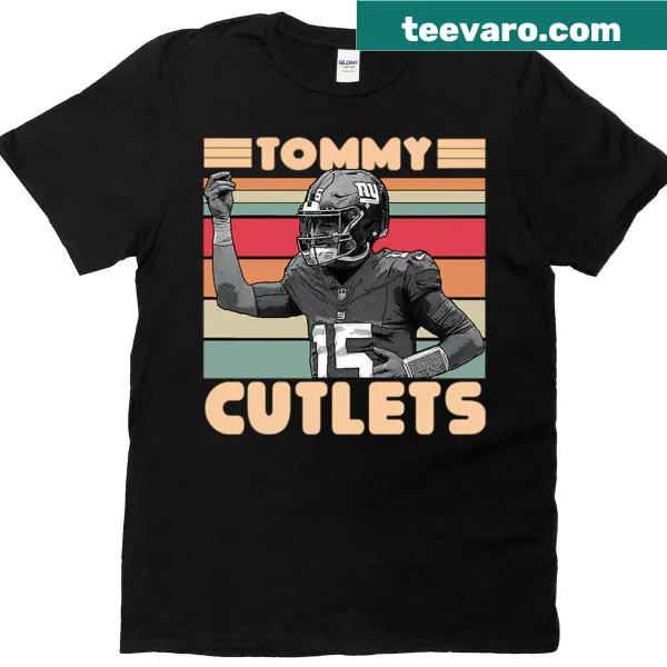 Vintage t-shirt featuring a quarterback design celebrating football