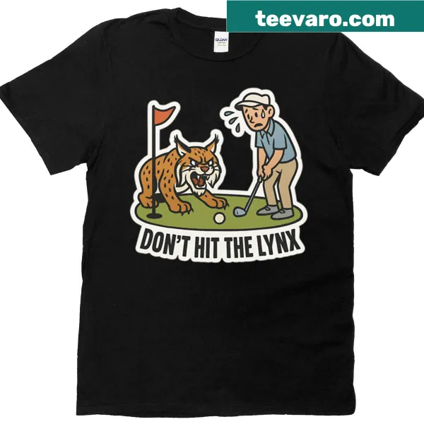 Hitting The Links T-shirt with humorous golf phrase
