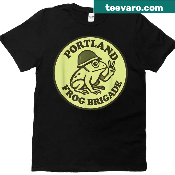 Illustrative Frogtifa Portland Frog Brigade T-shirt