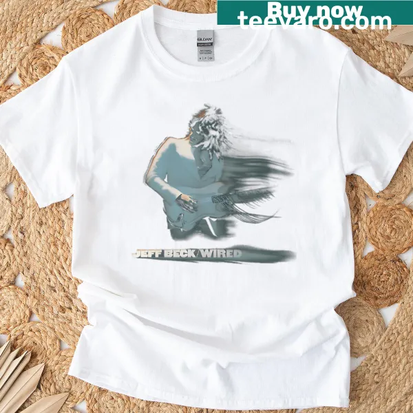 Graphic t-shirt inspired by Jeff Beck's Wired album