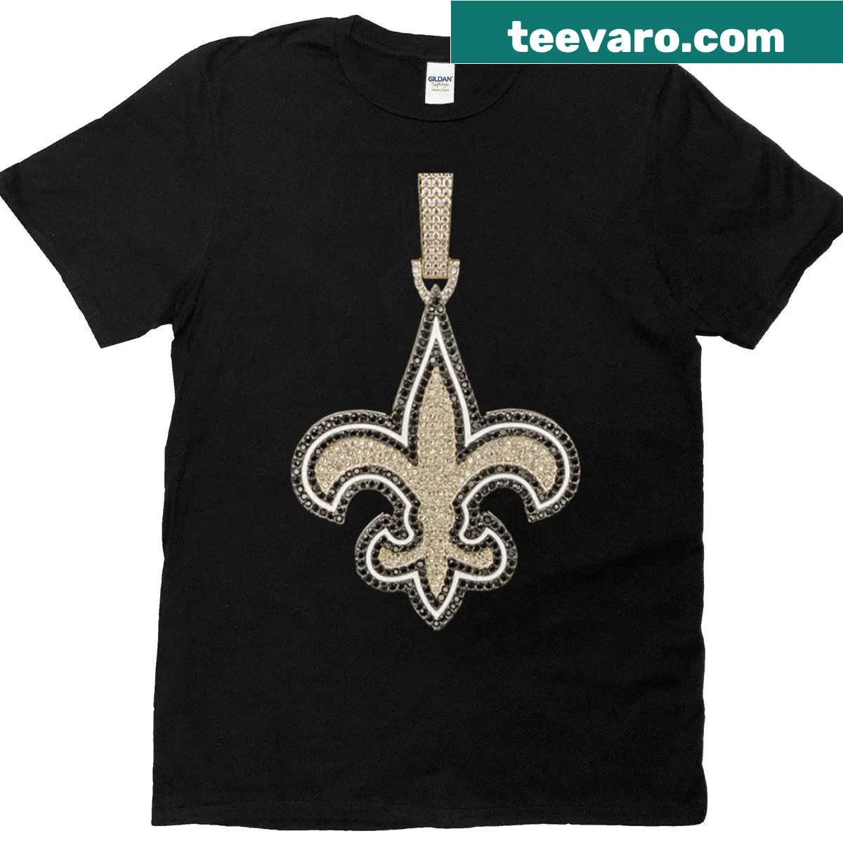 T-shirt celebrating the culture of New Orleans with a charming design — on a men's t-shirt