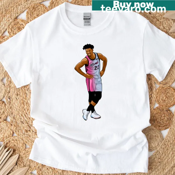 Jimmy Butler T-shirt featuring the number 22 design