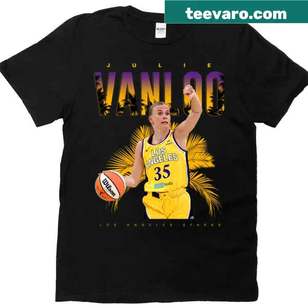 Los Angeles Sparks T-shirt featuring dynamic team logo design