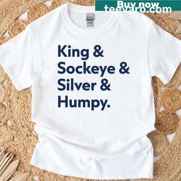 T-shirt celebrating the Mariners Salmon Run event