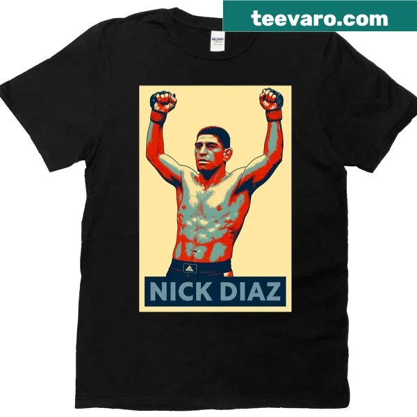 T-shirt featuring Nick Diaz's name for MMA fans