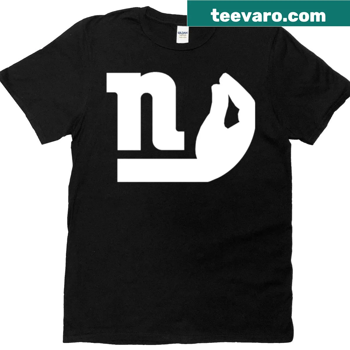 Funny Nyg Devito Hand T-shirt with humorous graphic — on a men's t-shirt