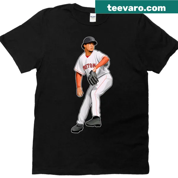 Pedro Martinez t-shirt with bold pitcher graphic