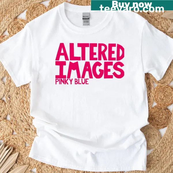 T-shirt featuring a unique abstract typography design.