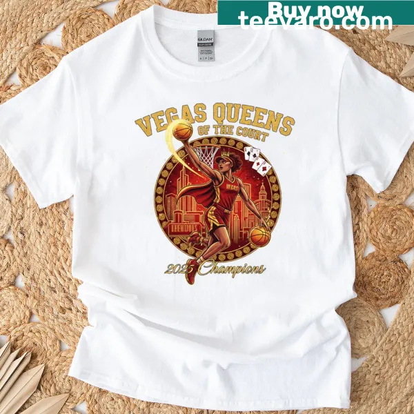 Basketball-themed T-shirt celebrating female athletes.