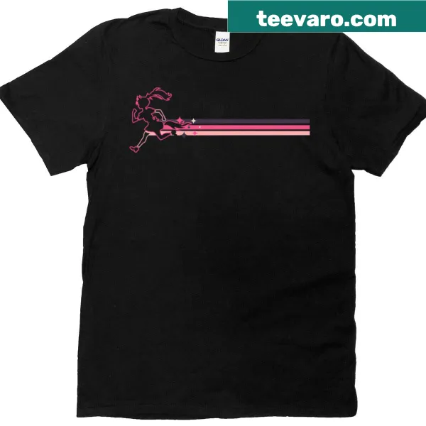 Silhouette design of racing horses inspired by Umamusume.