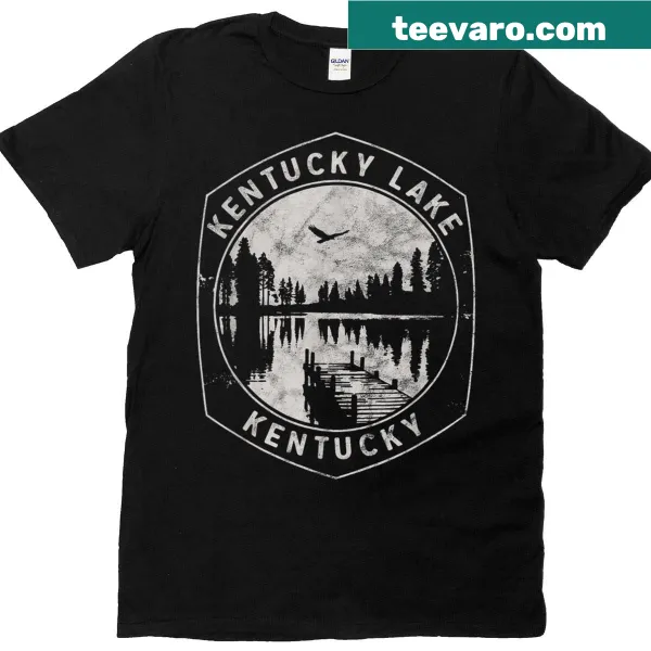 Vintage Kentucky Lake graphic t-shirt capturing outdoor adventures