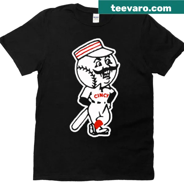 Vintage design celebrating the Redlegs baseball team on a T-shirt.