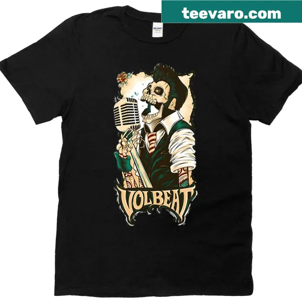Volbeat logo T-shirt featuring new band design