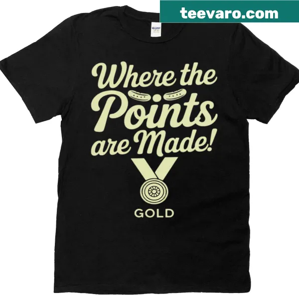 Funny pickleball-themed T-shirt with playful medal design