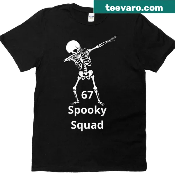 Typographic Halloween T-shirt for the Spooky Squad