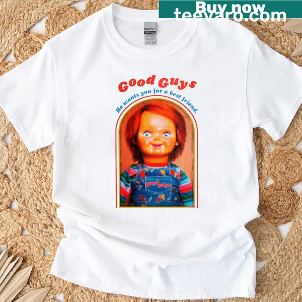 Childs Play horror t-shirt featuring iconic imagery