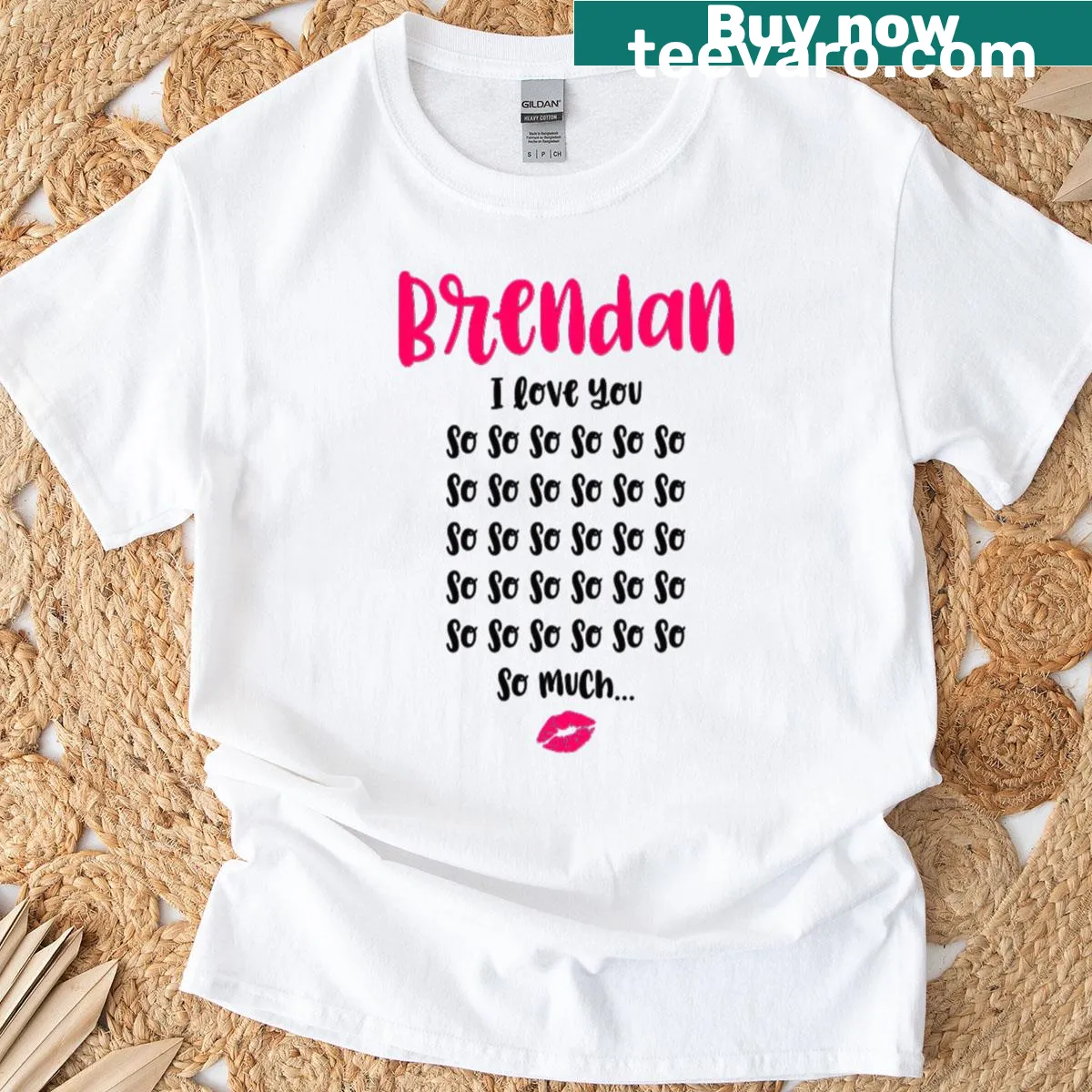 Artistic typographic design on t-shirt — on a men's t-shirt