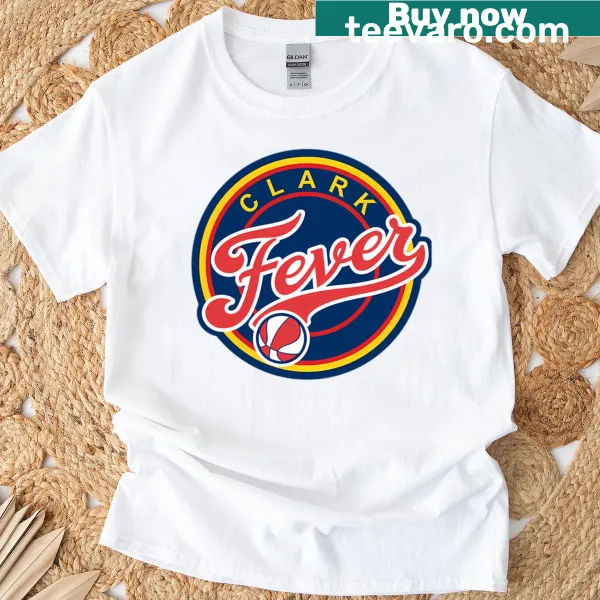 Caitlin Clark Fever t-shirt with bold name design