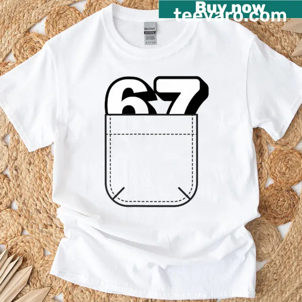 Teen humor t-shirt featuring 'Fake In The Pocket' slang text