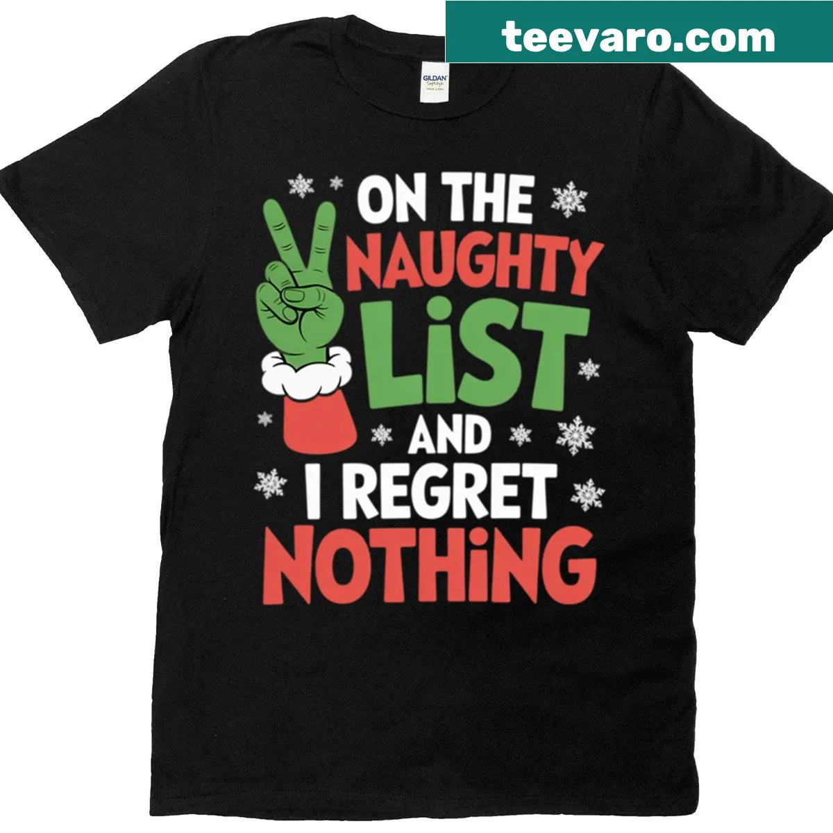 Funny Christmas sayings joke t-shirt with humorous text — on a men's t-shirt