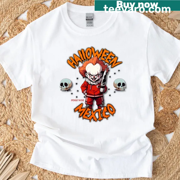 Limited edition Halloween shirt with Mexican-inspired design