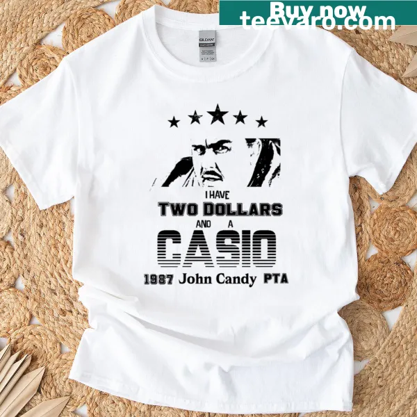 Tribute T-shirt honoring John Candy's comedic legacy