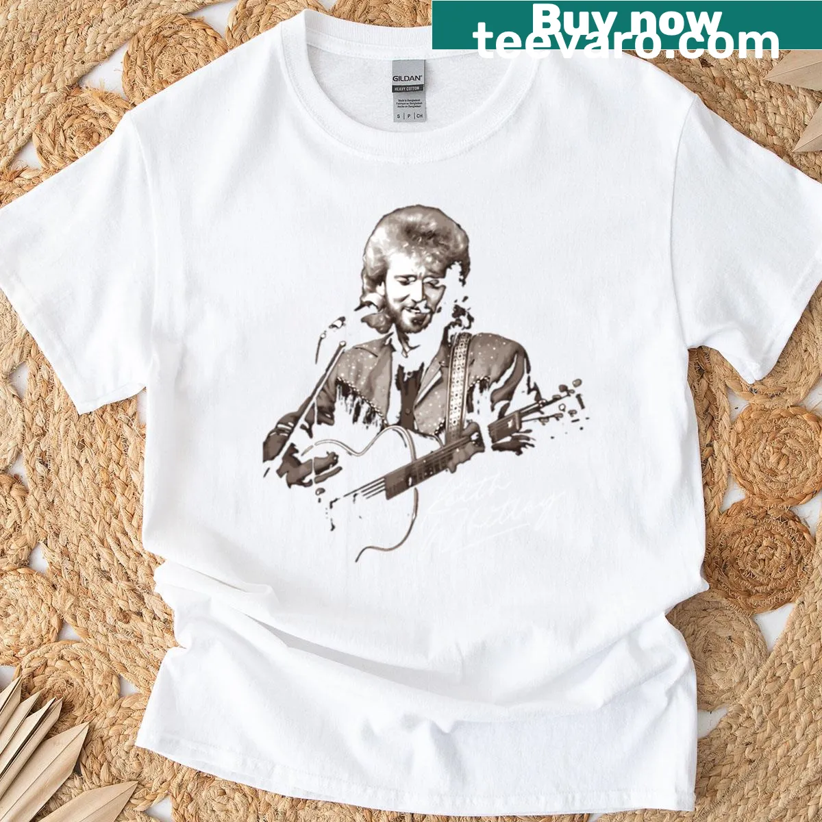 Keith Whitley tribute T-shirt for country music fans — on a men's t-shirt