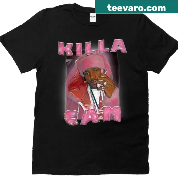 Vintage Killa Cam bootleg T-shirt honoring hip-hop culture.