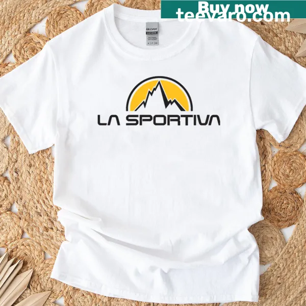 La Sportiva brand logo t-shirt for outdoor enthusiasts
