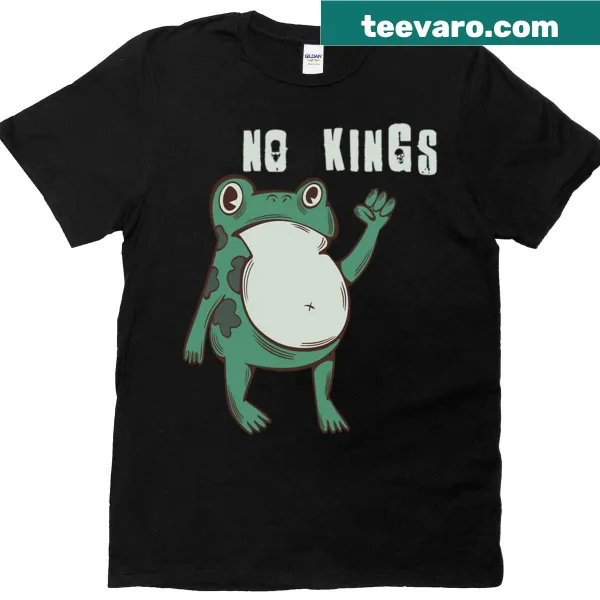 Oversized t-shirt with a playful cartoon frog design