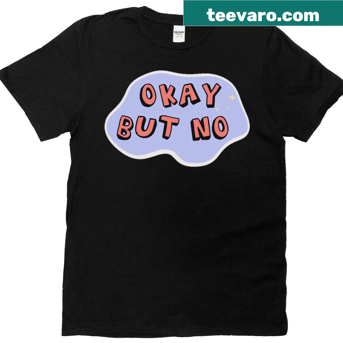 Sarcastic rejection t-shirt with bold text — on a men's t-shirt