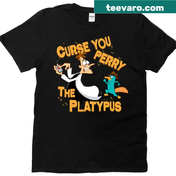 Phineas and Ferb T-shirt featuring playful characters from the show
