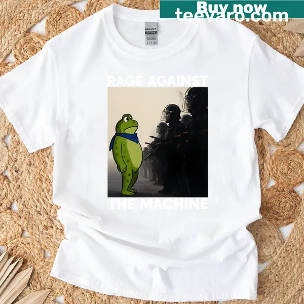 Rage Against The Machine t-shirt with bold band graphics