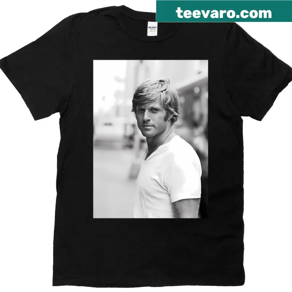 Robert Redford themed T-shirt with bold graphic